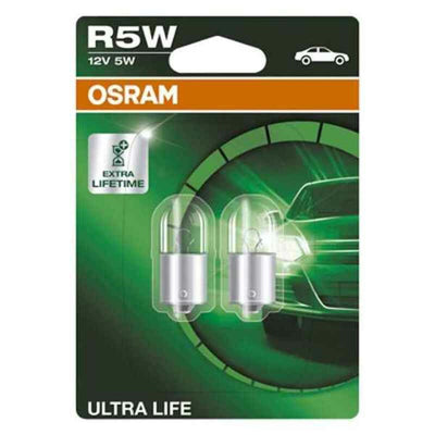 Pære til køretøj OS5007ULT-02B Osram OS5007ULT-02B R5W 5W 12V (2 Dele)
