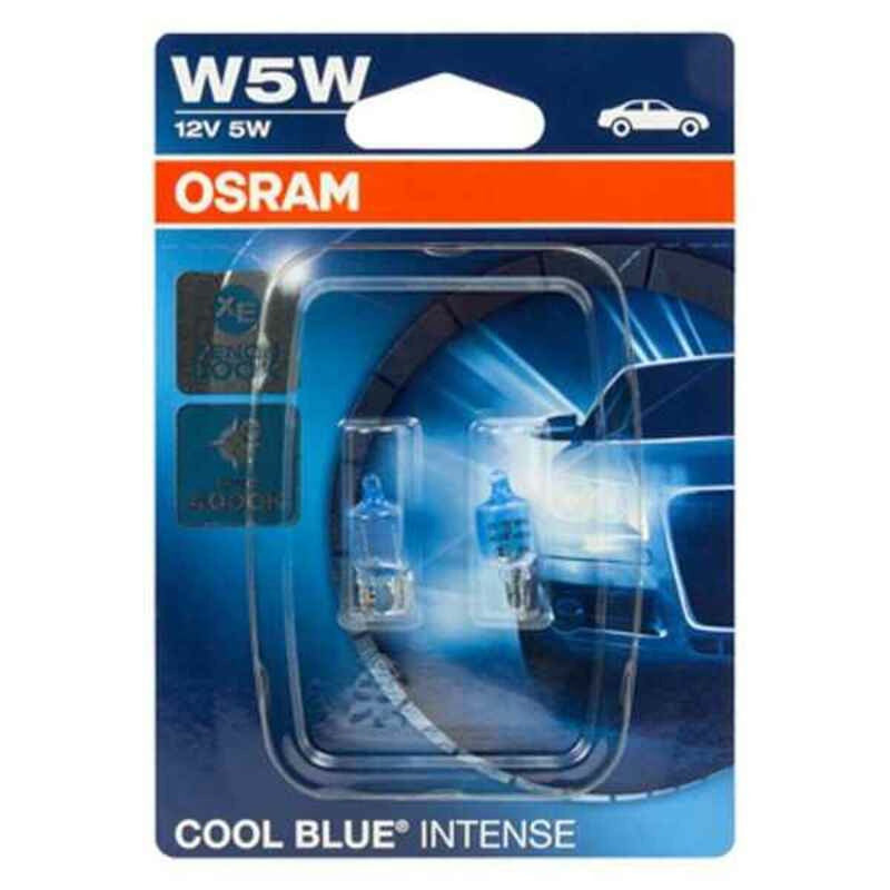 Pære til køretøj OS2825HCBI-02B Osram W5W 5W 12V 3700K (2 Dele)