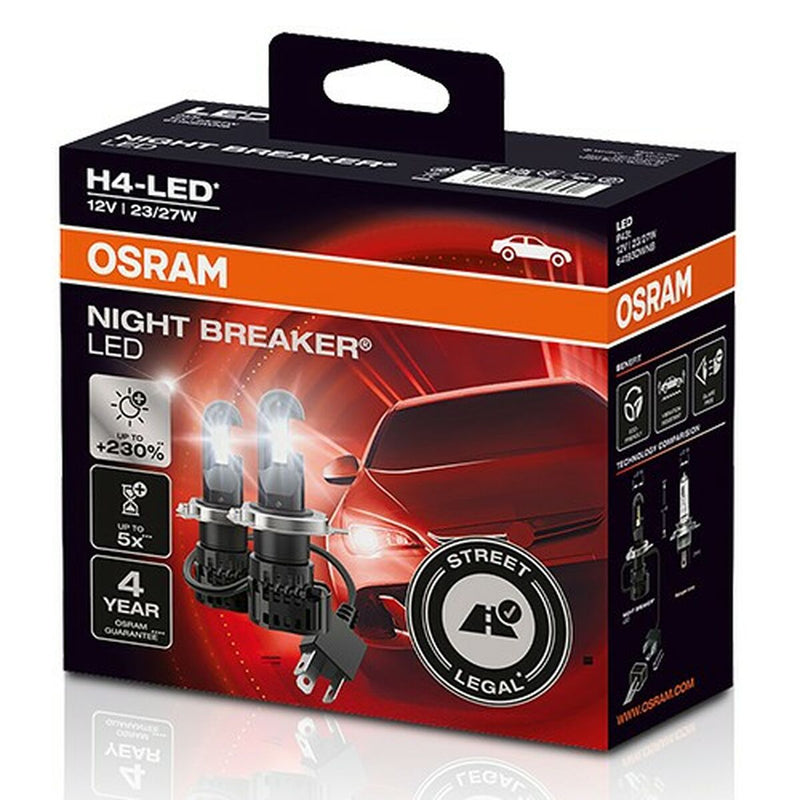 Pære til køretøj Osram Nightbreaker CS4 H4 12 V LED (1 enheder)