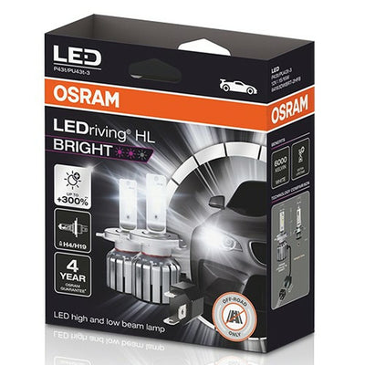 Pære til køretøj Osram LEDriving HL Bright 15 W H4 12 V 6000 K
