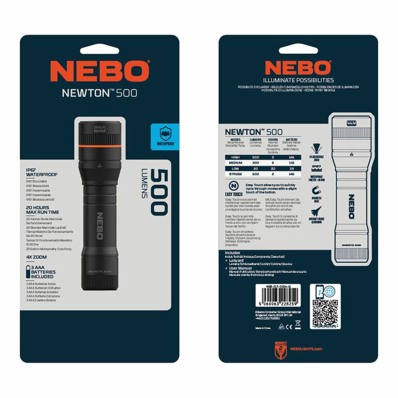 Lygte LED Nebo Newton™ 500 500 lm