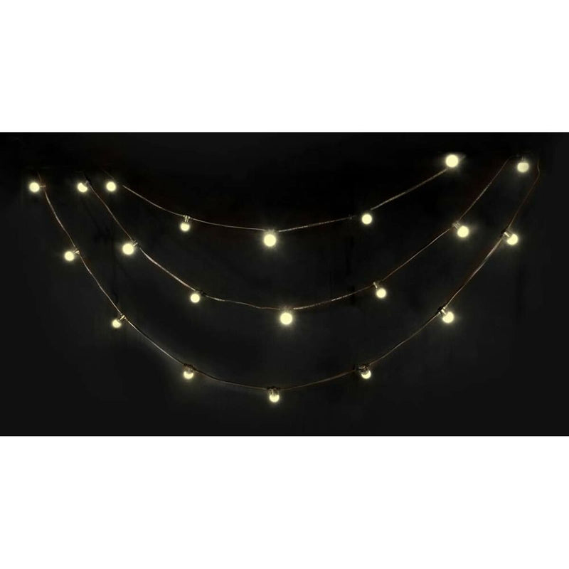 LED guirlande ibiza 10 m Varmt lys