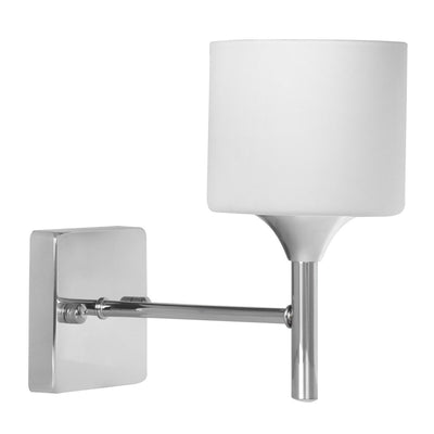 Væglampe Activejet AJE-MIRA 1P Hvid Sølvfarvet Metal 40 W 23 x 21,5 x 11,5 cm (1 Dele)