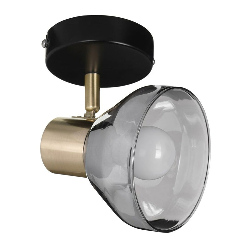 Loftslampe Activejet AJE-LISA 1P Sort Gylden Metal 40 W (1 enheder)