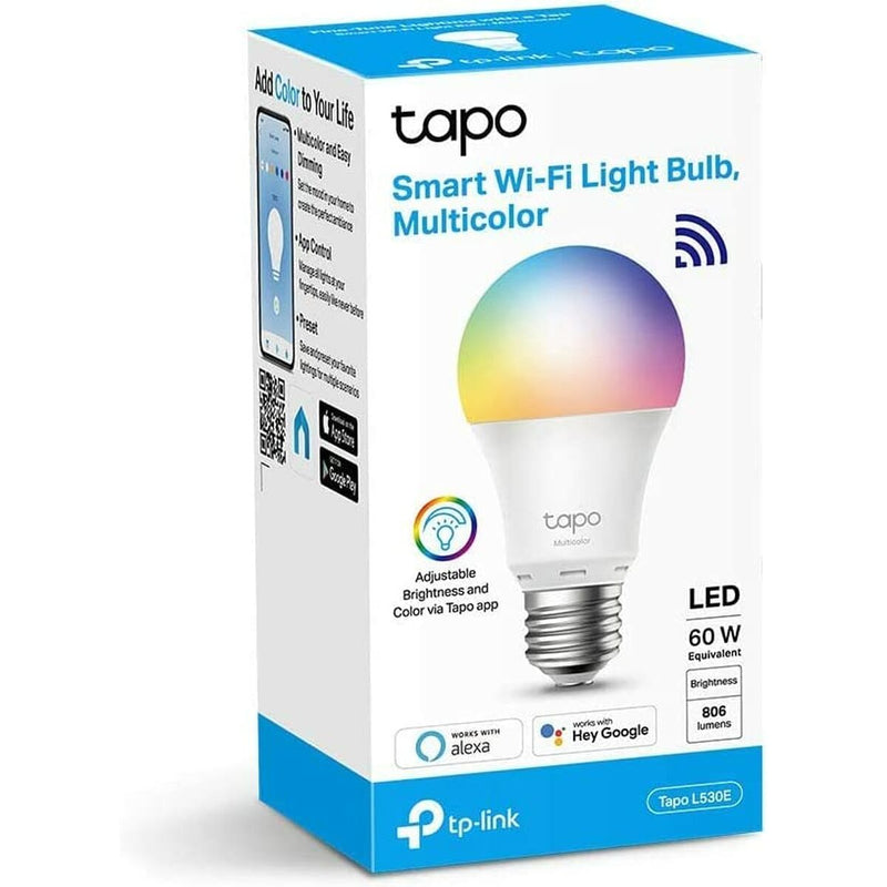 Smart Elpærer LED TP-Link Tapo L530E Wifi 8,7 W E27 60 W 2500K - 6500K