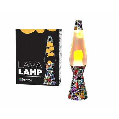 Lava Lampe iTotal Graffiti Multifarvet