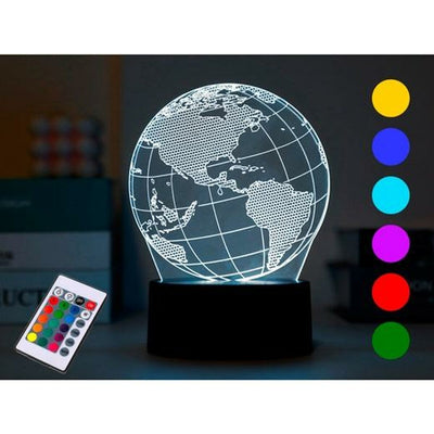 LED-lampe iTotal 3D Multifarvet