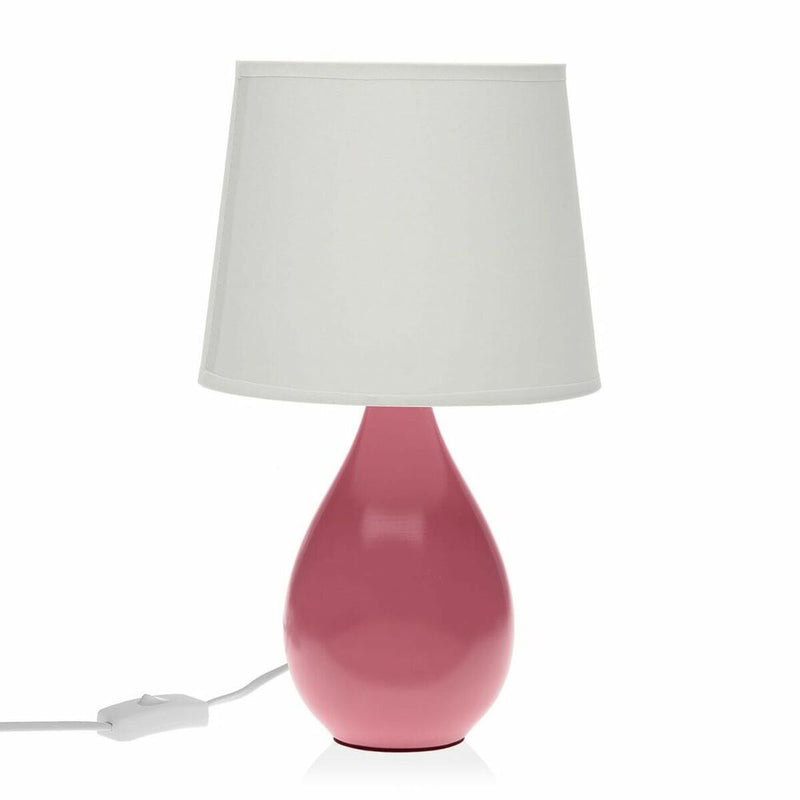 Bordlampe Versa Roxanne Pink Keramik (20 x 35 x 20 cm)