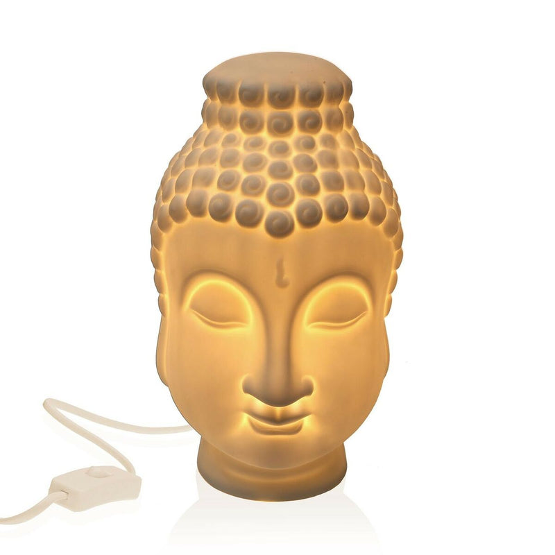 Bordlampe Versa Gautama Buddha Porcelæn (15 x 25,5 x 15,5 cm)