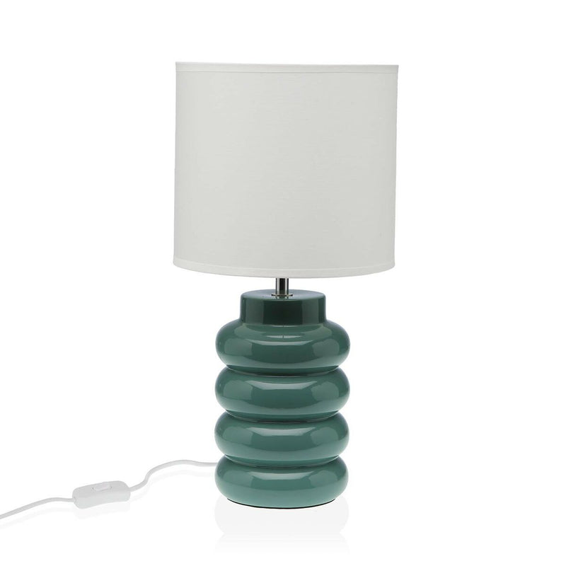 Bordlampe Versa Grøn Keramik 60 W 20 x 40 cm