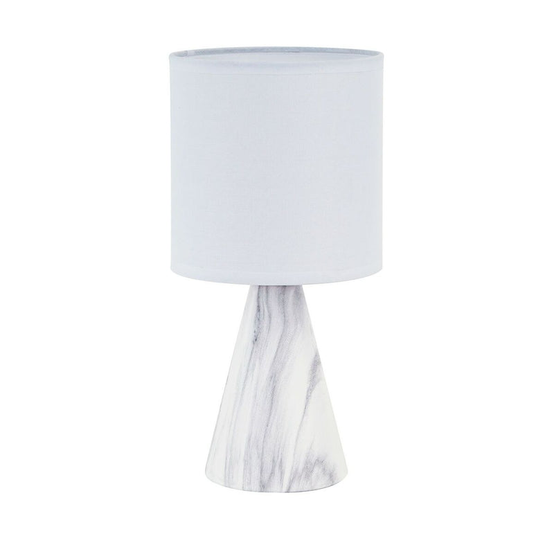 Bordlampe Versa Hvid Keramik 12,5 x 24,5 x 12,5 cm
