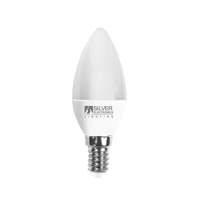 Candle LED pære Silver Electronics Hvidt lys 6 W 5000 K