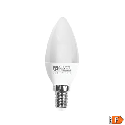Candle LED pære Silver Electronics Hvidt lys 6 W 5000 K