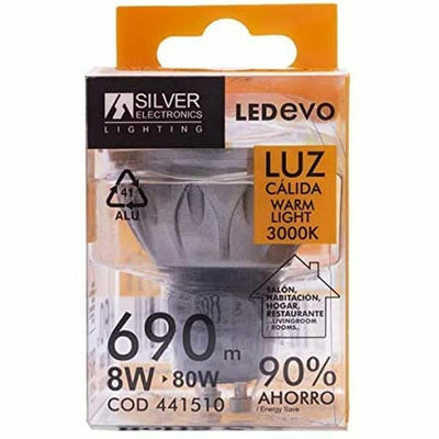 LED-lampe Silver Electronics EVO 3000K GU5.3 8W