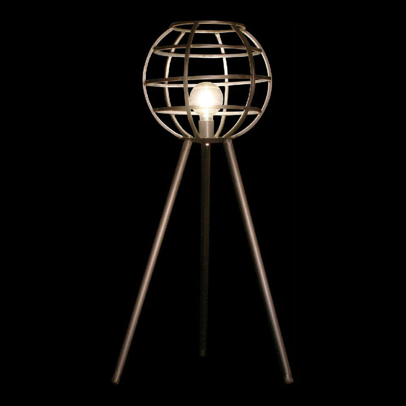 Bordlampe DKD Home Decor Metal Gris Oscuro (50 x 50 x 98 cm)