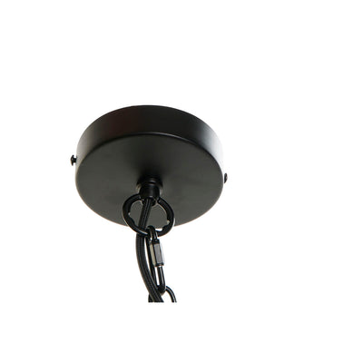 Loftslampe DKD Home Decor Sort Metal Brun 220 V 50 W (25 x 25 x 43 cm)