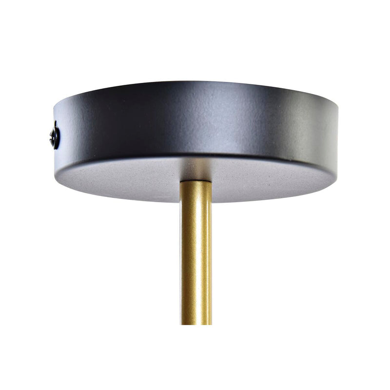 Loftslampe DKD Home Decor Sort Gylden 220 V 50 W (60 x 11 x 26 cm)