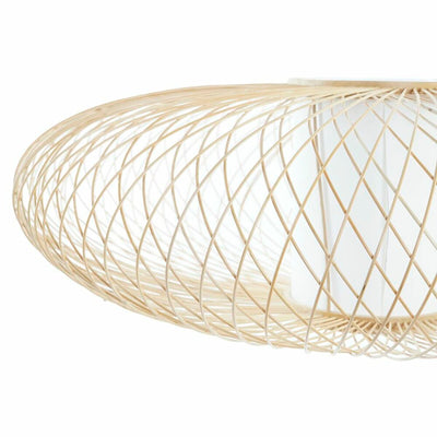 Lampeskærm DKD Home Decor Polyester Bambus (62 x 62 x 20 cm)