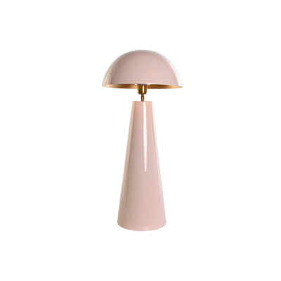 Bordlampe DKD Home Decor 31 x 31 x 70 cm Pink Jern 220 V 50 W