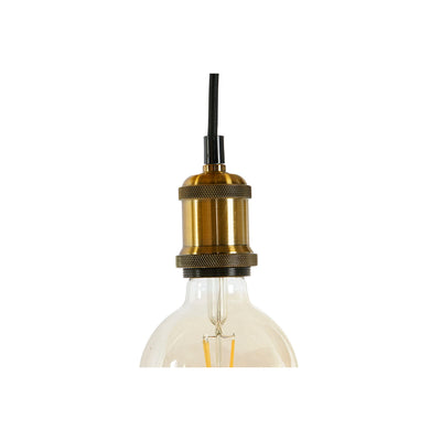 Væglampe Home ESPRIT Gylden Harpiks 50 W Moderne Bulldog 220 V 25 x 23 x 29 cm
