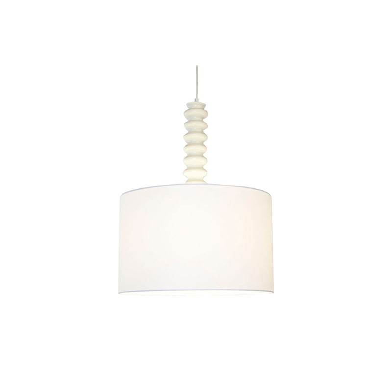 Loftslampe Home ESPRIT Hvid Jern 40 x 40 x 50 cm