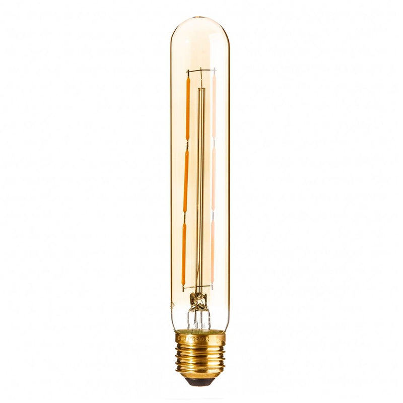 LED-lampe Gylden E27 6W 3,4 x 3,4 x 19 cm