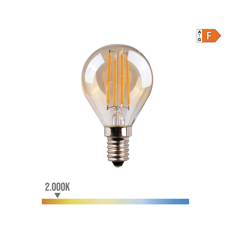 LED-lampe EDM Vintage F 4,5 W E14 350 lm 4,5 x 7,8 cm (2000 K)