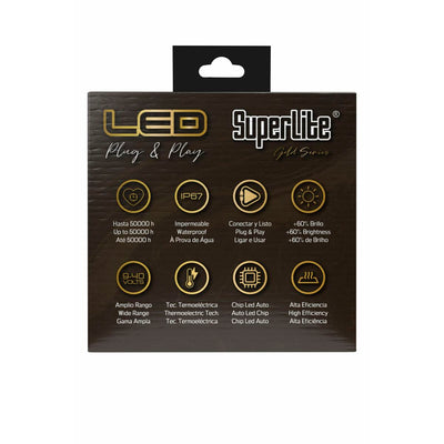 Halogen LED-konverteringssæt Superlite Gold H11 18 W LED