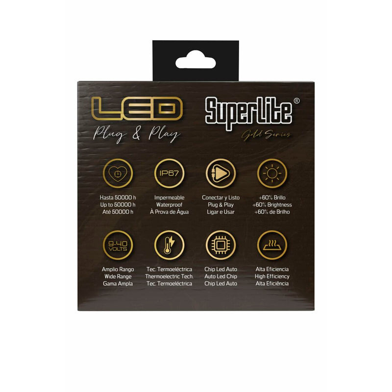 Halogen LED-konverteringssæt Superlite Gold HB4 18 W LED
