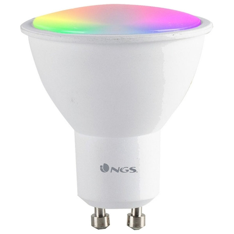 Smart Elpærer NGS Gleam510C RGB LED GU10 5W Hvid 460 lm