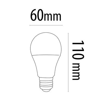 LED-lampe TM Electron E27 (5000 K)