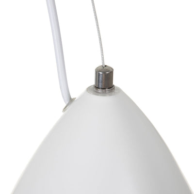 Loftslampe Aluminium Hvid 20 x 20 x 30 cm