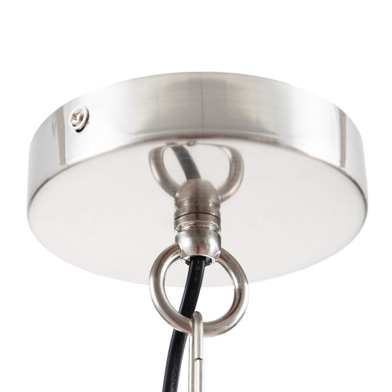 Loftslampe Metal Sølv 35 x 35 x 45 cm