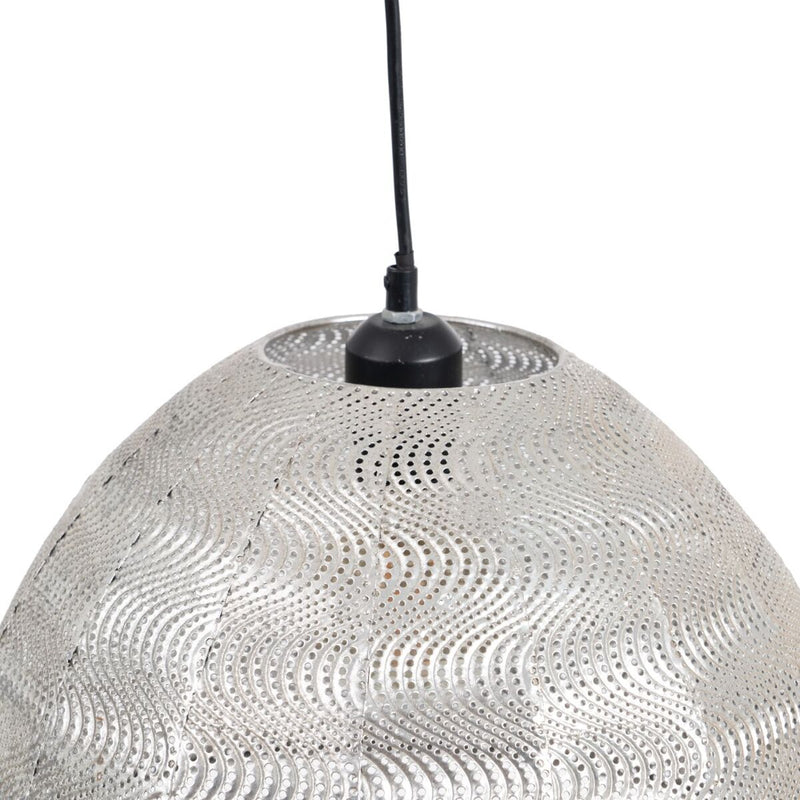 Loftslampe 37 x 37 x 29 cm Metal Sølv