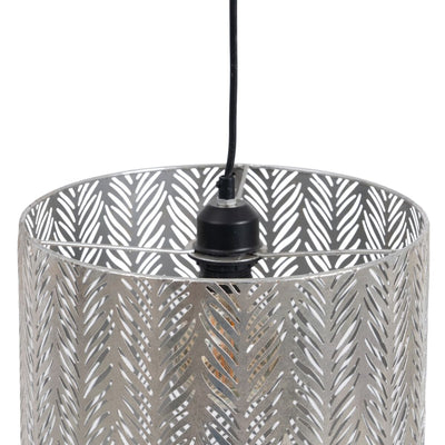 Loftslampe 29,5 x 29,5 x 30 cm Metal Sølv