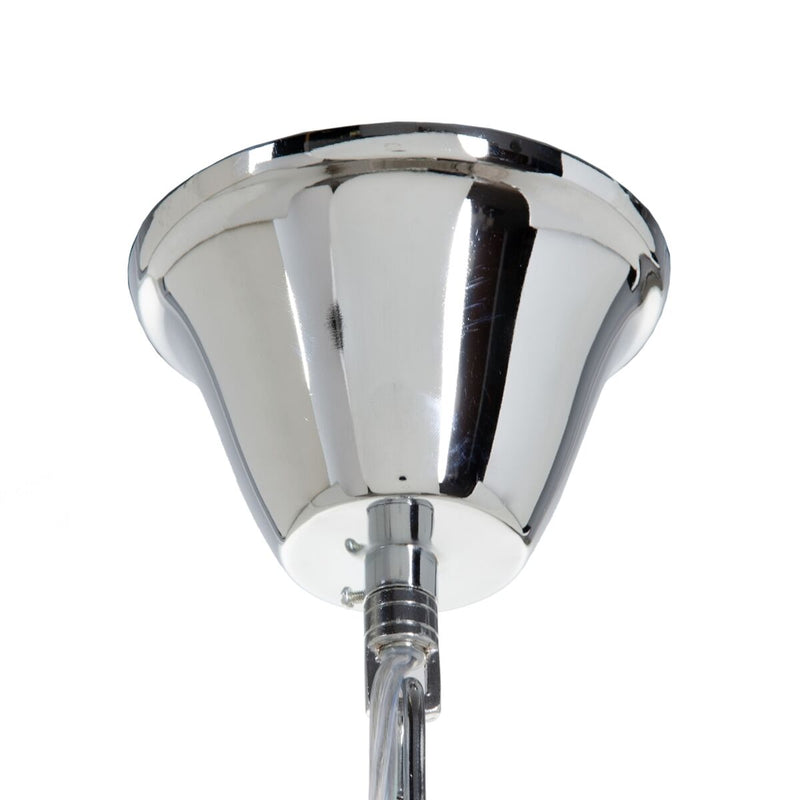 Loftslampe 80 x 80 x 120 cm Metal Sølv