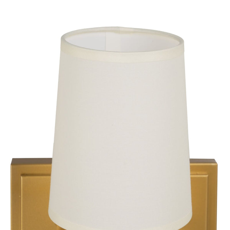 Væglampe 58 x 20 x 31,5 cm Syntetisk stof Gylden Metal Moderne