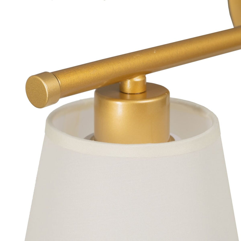 Væglampe 82 x 20 x 25 cm Gylden Metal Moderne