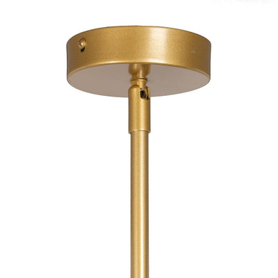 Loftslampe 80 x 80 x 129,5 cm Gylden Metal Moderne