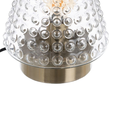 Bordlampe Gylden Metal Krystal Kobber Jern 40 W 220 V 240 V 220-240 V 18 x 18 x 23 cm