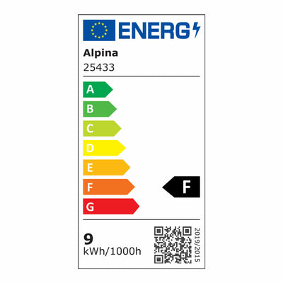 Smart Elpærer Alpina RGB Wi-Fi 60 W 9 W E27 2700-6500 K 806 lm