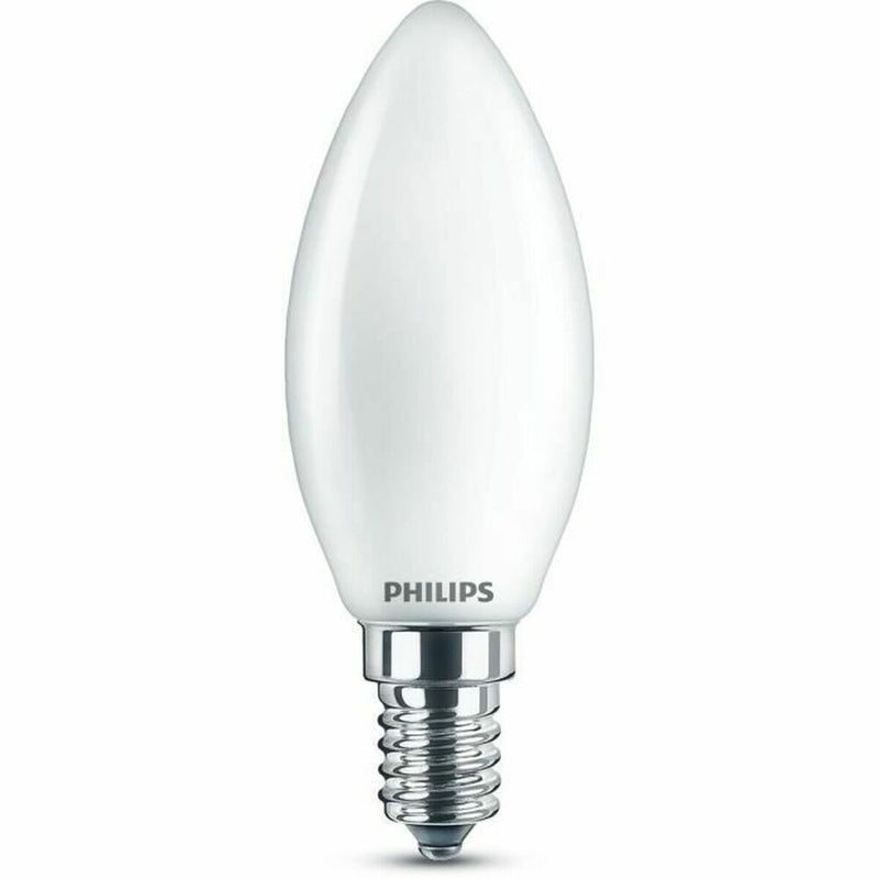 LED-lampe Philips Stearinlys F 4,3 W E14 470 lm 3,5 x 9,7 cm (2700 K)