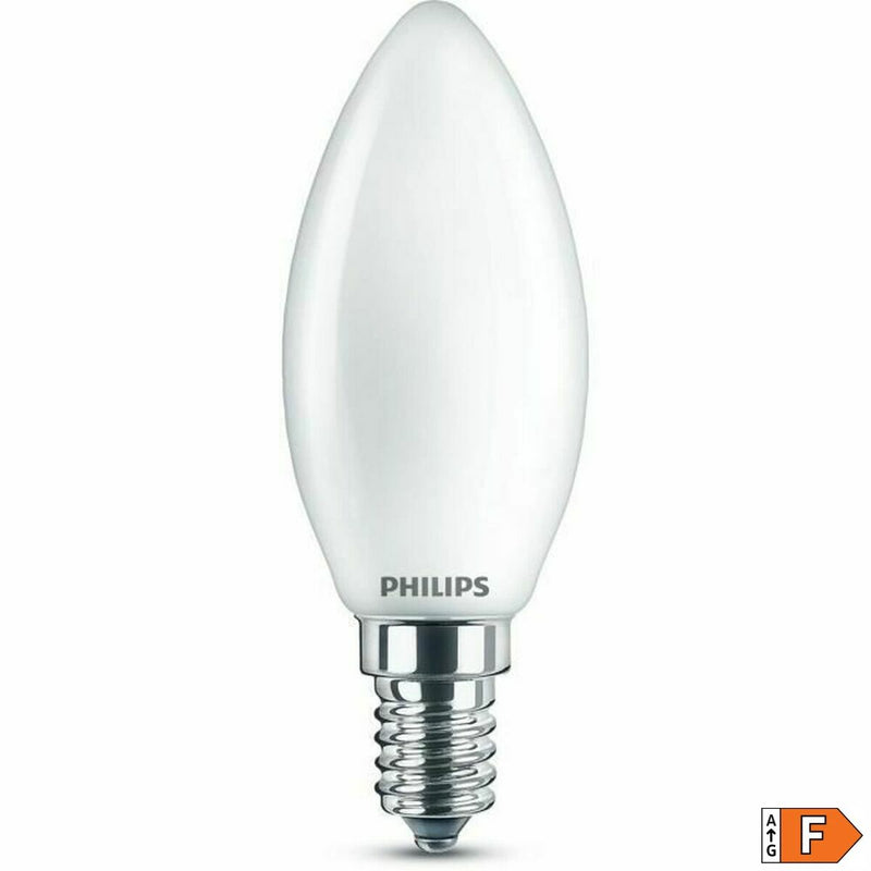 LED-lampe Philips Stearinlys F 4,3 W E14 470 lm 3,5 x 9,7 cm (2700 K)