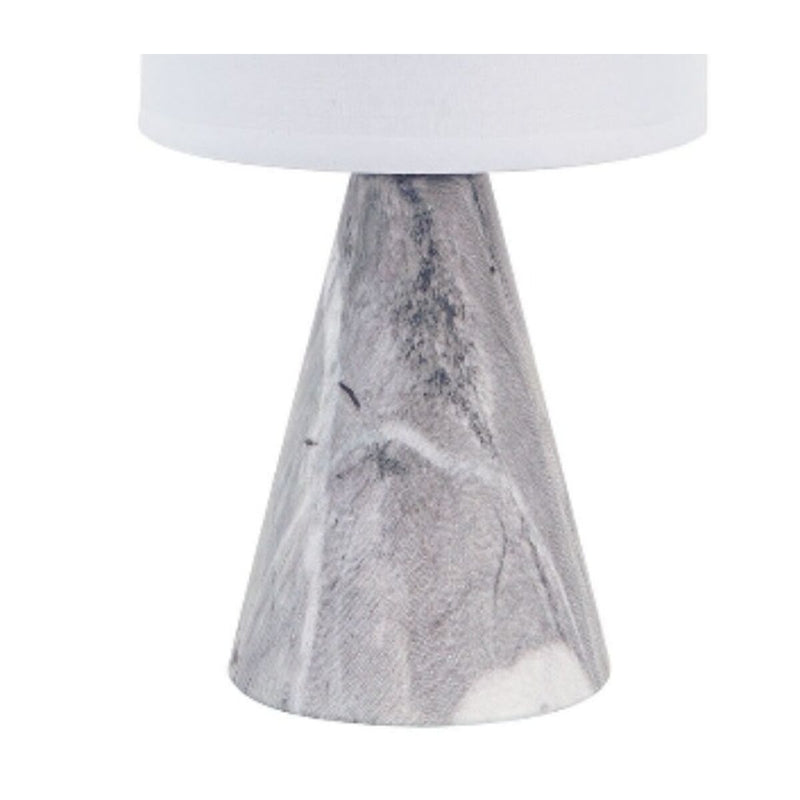 Bordlampe Versa Sort Keramik 12,5 x 25,5 x 12,5 cm