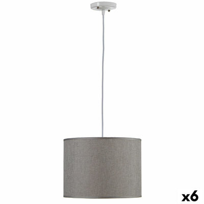 Loftslampe Grå Metal 60 W 30 x 22 x 30 cm (6 enheder)