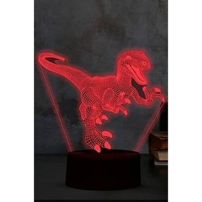 LED-lampe iTotal 3D Dinosaur Plastik 20 x 15 x 5 cm